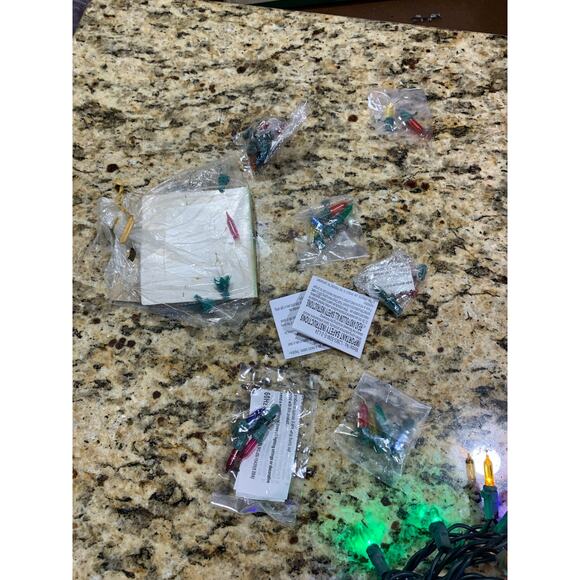 Christmas Multi Color Lights - 8 Strings - Picture 3 of 3